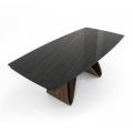 Udtrækkeligt bord til 276 cm i Noir Desir Keramik Made in Italy - Ækvator