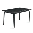 Udtræksbord 160/240x90 cm i sintret sten med marmoreffekt - Samus Viadurini