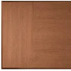 Udtræksbord 160/240x90 cm lavet af valnød og jern - Nodo Viadurini