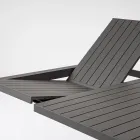 Udtrækbart bord til 149 cm i pulverlakeret aluminium - Behøves Viadurini