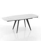 Udtrækbart bord til 200 cm med drejelig åbning - Butego Viadurini