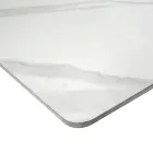 Udtræksbord 200 cm i metal og syntetisk sten - Underwater Viadurini