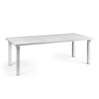 Udtrækbart bord til 220 cm i polypropylen og aluminium - pude Viadurini