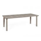 Udtrækbart bord til 220 cm i polypropylen og aluminium - pude Viadurini
