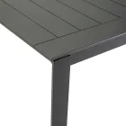 Udtræksbord 240 cm i aluminium med forskellige overflader - Notebook Viadurini