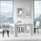 Udtrækkeligt bord til 246 cm i Made in Italy træmikropartikler - træ Viadurini