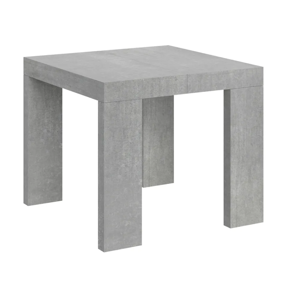 Udtrækkeligt bord til 246 cm i Made in Italy træmikropartikler - træ Viadurini