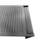 Udtrækkeligt bord 270 cm udendørs med aluminiumsstel - Sheet Viadurini