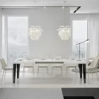 Udtrækkeligt bord til 284 cm i forskellige størrelser og finish Made in Italy - Beach Viadurini