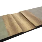 Udtræksbord 303 cm i aluminium med HPL-top - Righello Viadurini