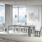 Udtrækkeligt bord til 440 cm i Made in Italy træmikropartikler - træ Viadurini