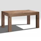 Udtrækkeligt bord med finerede ben og top lavet i Italien - Tash Viadurini