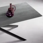 Udtrækkeligt bord med S70 ben lavet i Italien - Sagi Viadurini