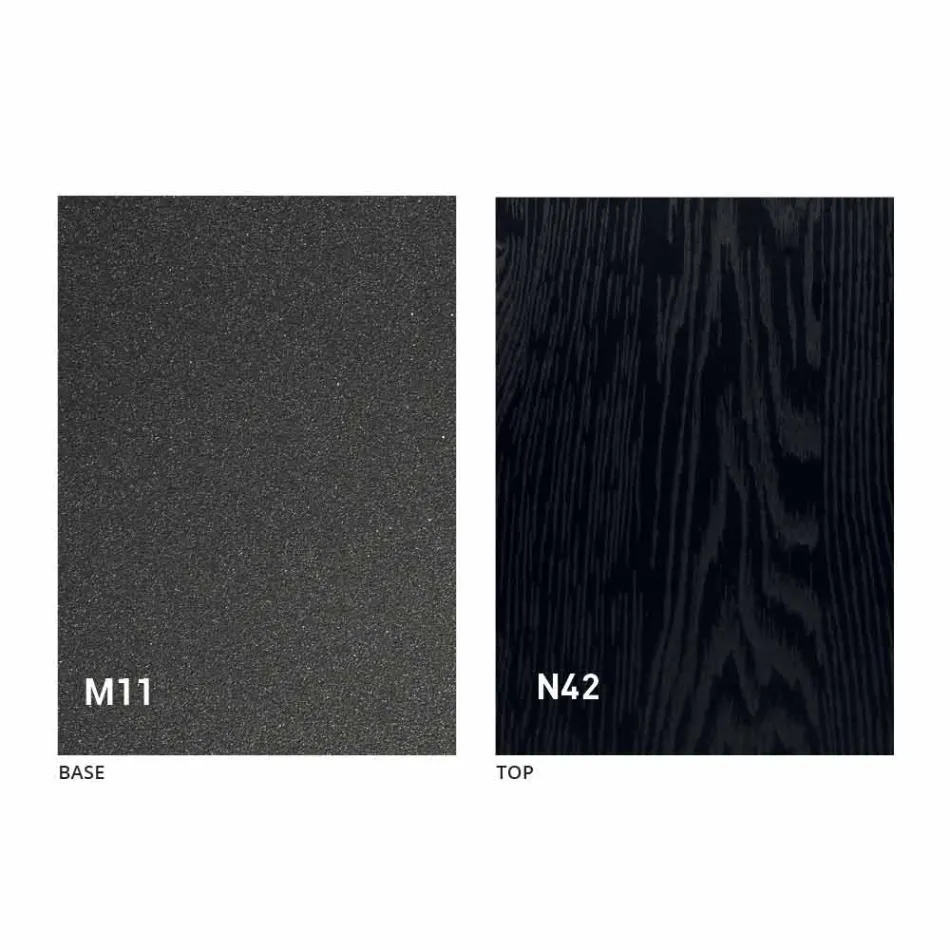 Udtrækkeligt spisebord i træ og metal op til 280 cm - Gallotto Viadurini