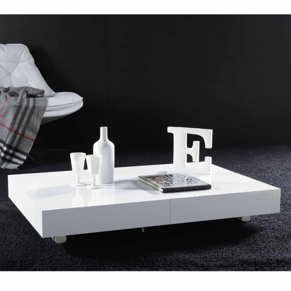 Gilmore udtrækkeligt bord fra sofabord til spisebord Viadurini