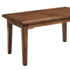 Udtrækkeligt bord med klassisk stil lavet i Italien - Rom Viadurini