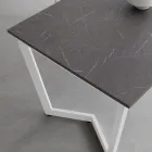 Udtrækkeligt bord Op til 238 cm i Metal og Hpl Fremstillet i Italien - Pablito Viadurini