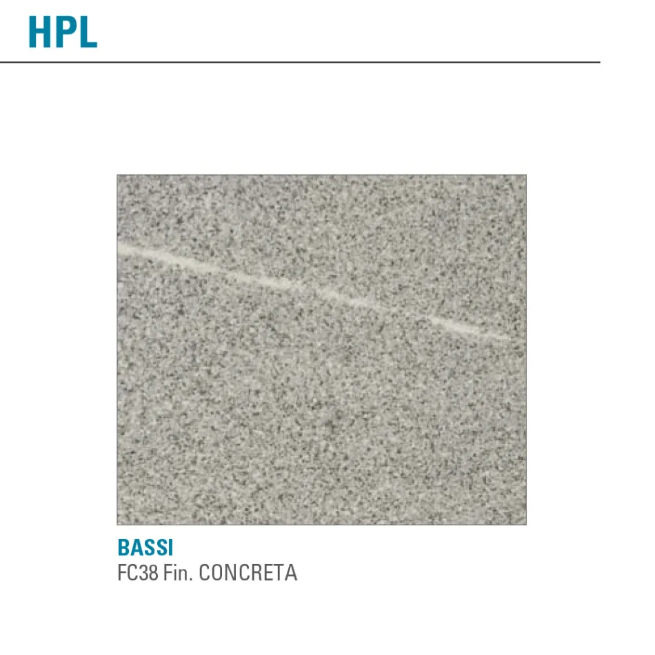 Udtrækkeligt bord Op til 238 cm metal og farvet Hpl Fremstillet i Italien - Pablito Viadurini