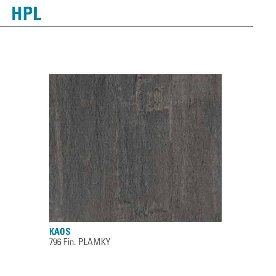 Udtrækkeligt bord Op til 238 cm metal og farvet Hpl Fremstillet i Italien - Pablito Viadurini