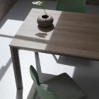 Udtrækkeligt bord Op til 240 cm Farvet Hpl Top Lavet i Italien - Filiberto Viadurini