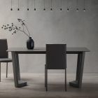 Udtrækkeligt bord op til 300 cm i Stratified Fenix Made in Italy - Bastiano Viadurini