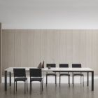 Udtrækkeligt bord op til 334 cm i aluminium og Hpl lavet i Italien - Filiberto Viadurini