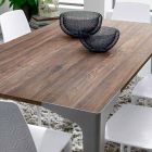 Udtrækkeligt bord Op til 222 cm i Hpl træeffekt Fremstillet i Italien - Vulcano Viadurini