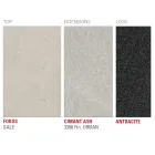 Udtrækkeligt bord op til 240 cm med Laminam plade Made in Italy - Maltesisk Viadurini