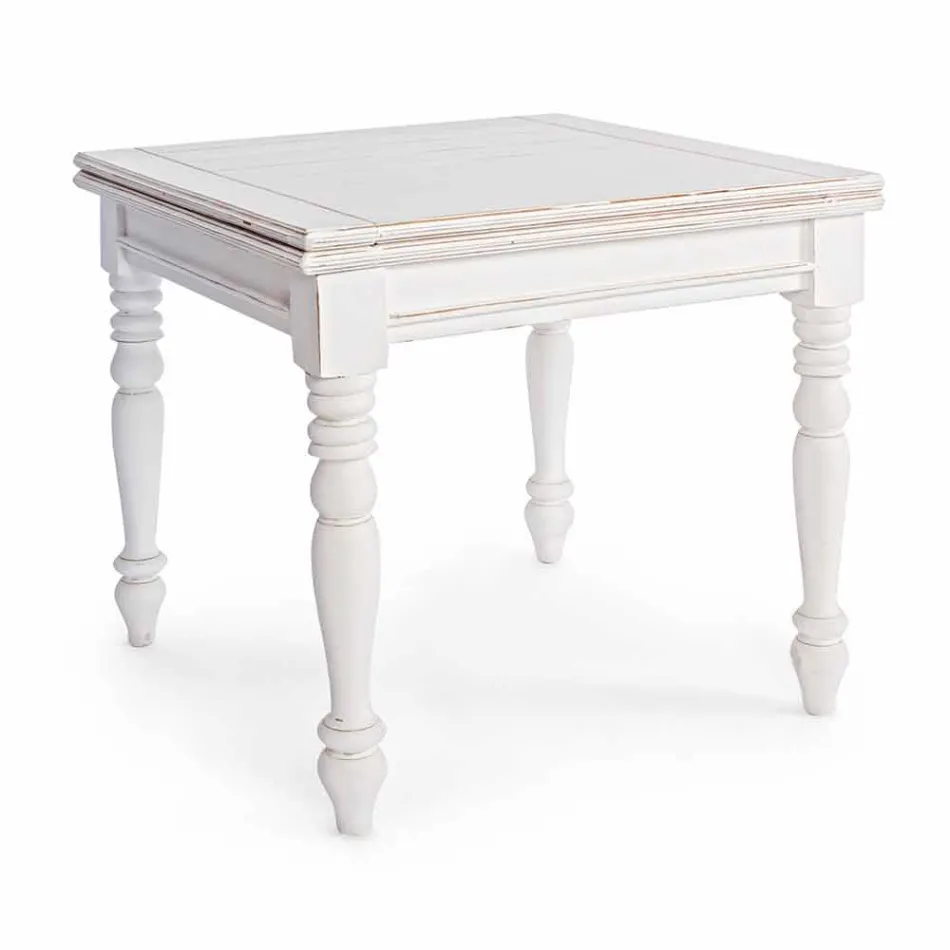 Forlængeligt bord Op til 240 cm i Mango Wood og Mdf Homemotion - Tongo Viadurini