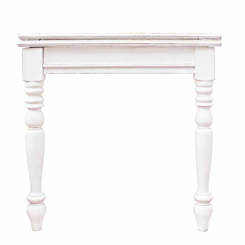 Forlængeligt bord Op til 240 cm i Mango Wood og Mdf Homemotion - Tongo Viadurini