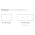 Udtrækkeligt bord op til 240 cm i lakeret træ Made in Italy - Adrienne Viadurini