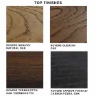 Udtrækbart bord op til 280 cm i glas og fineret træ – Eugrafo Viadurini