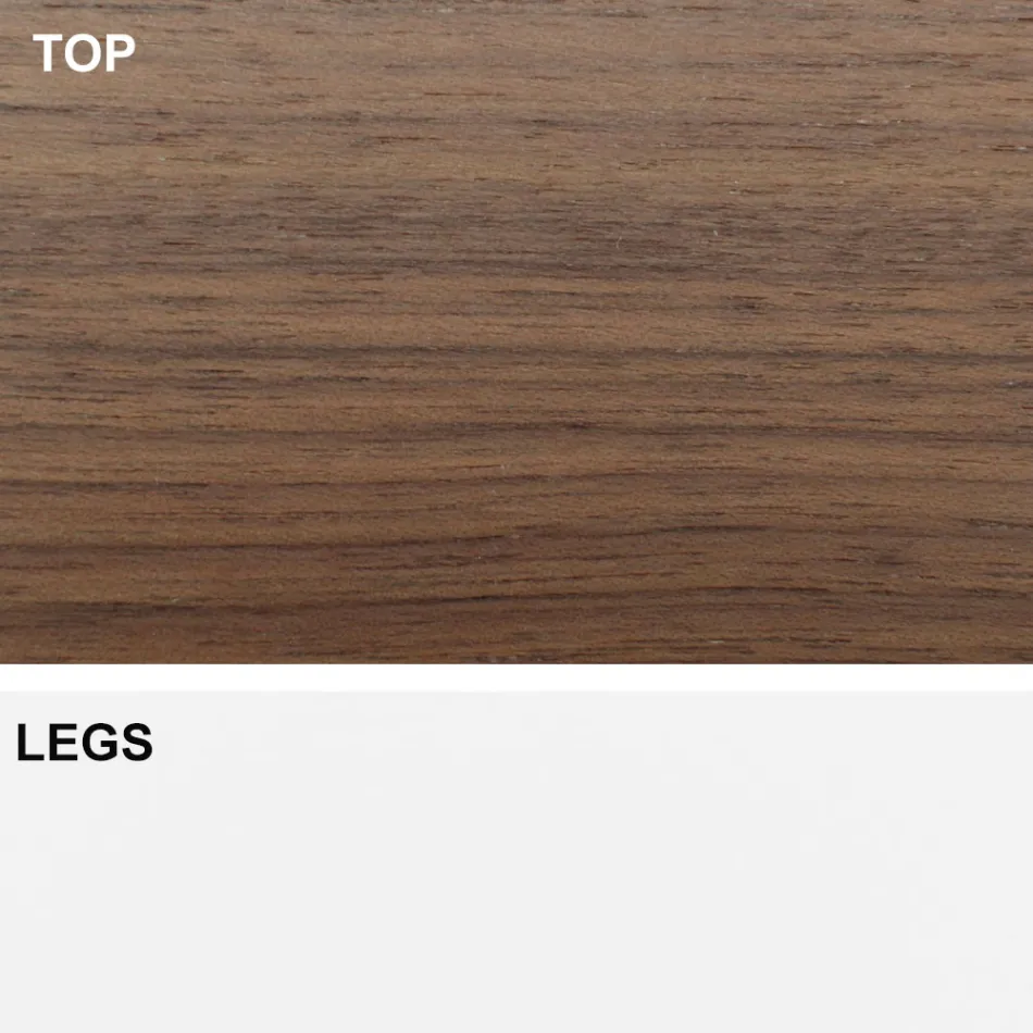 Udtrækkeligt bord Op til 300 cm med fineret plade lavet i Italien - Grotta Viadurini