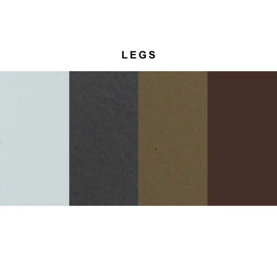 Udtrækkeligt bord op til 300 cm i Fenix og stål lavet i Italien - Settimmio Viadurini