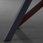 Udtrækkeligt bord op til 300 cm i Fenix og stål lavet i Italien - Settimmio Viadurini