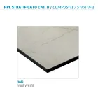 Udtrækkeligt bord Op til 300 cm i lagdelt HPL Made in Italy - Bastiano Viadurini