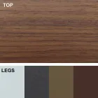 Udtrækkeligt bord op til 300 cm i træ og stål lavet i Italien - Settimmio Viadurini