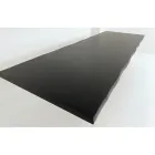 Udtrækbart bord op til 300 cm i fineret træ og glas - Riv Viadurini