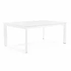 Udvideligt bord i moderne aluminiumdesign til udendørs homemotion - Casper Viadurini