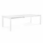 Udvideligt bord i moderne aluminiumdesign til udendørs homemotion - Casper Viadurini