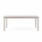 Udvideligt bord i moderne aluminiumdesign til udendørs homemotion - Casper Viadurini