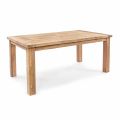 Homemotion - Hunter Teak Wood, der kan udvides til havebord op til 250 cm