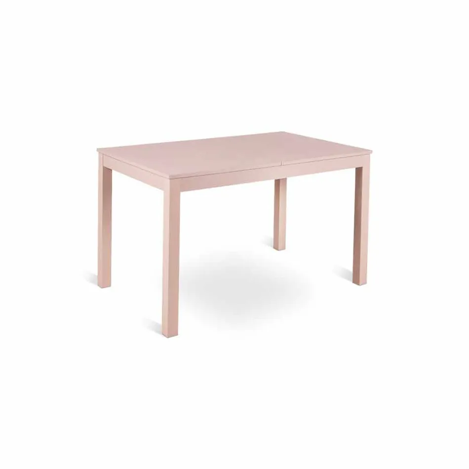 Udtrækkeligt bord i bøgetræ fremstillet i Italien Tito Viadurini