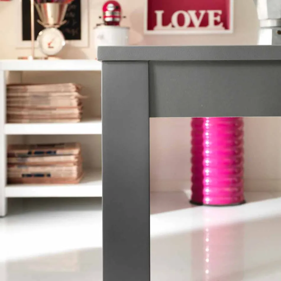 Udtrækkeligt bord i bøgetræ fremstillet i Italien Tito Viadurini