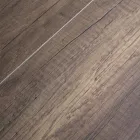 Udtrækkeligt bord i melamintræ og antracitjernunderplade - Sassone Viadurini