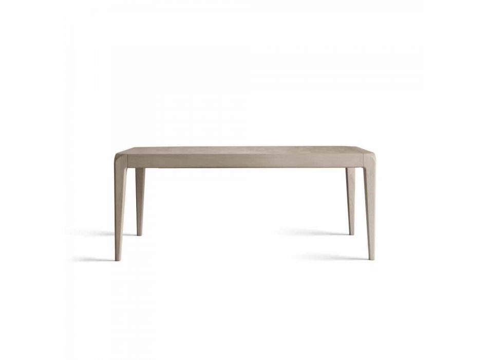 Tabel træbord naturlige valnød grå moderne design Matis Viadurini