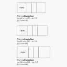 Udtrækkeligt melaminbord i 2 forskellige overflader lavet i Italien - Tecna Viadurini