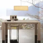 Udvideligt bord i melamin og moderne mdf Jesi Viadurini