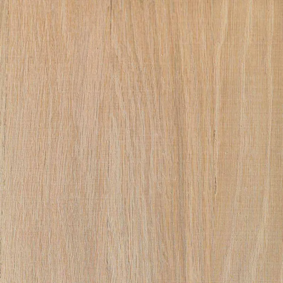 Udvideligt sidebord i eg lavet i Italien - Zerba Viadurini