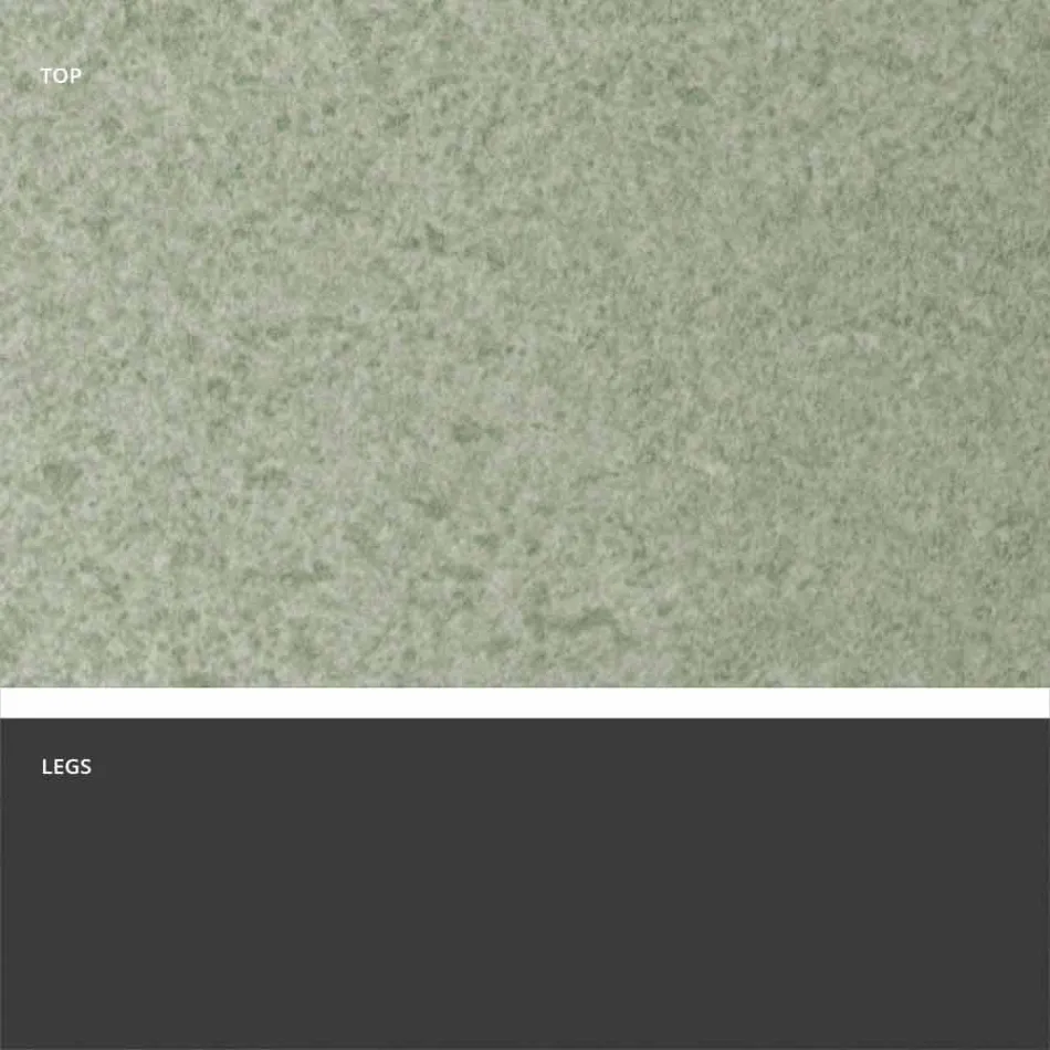 Moderne udvideligt bord med stentøj top lavet i Italien, Erve Viadurini